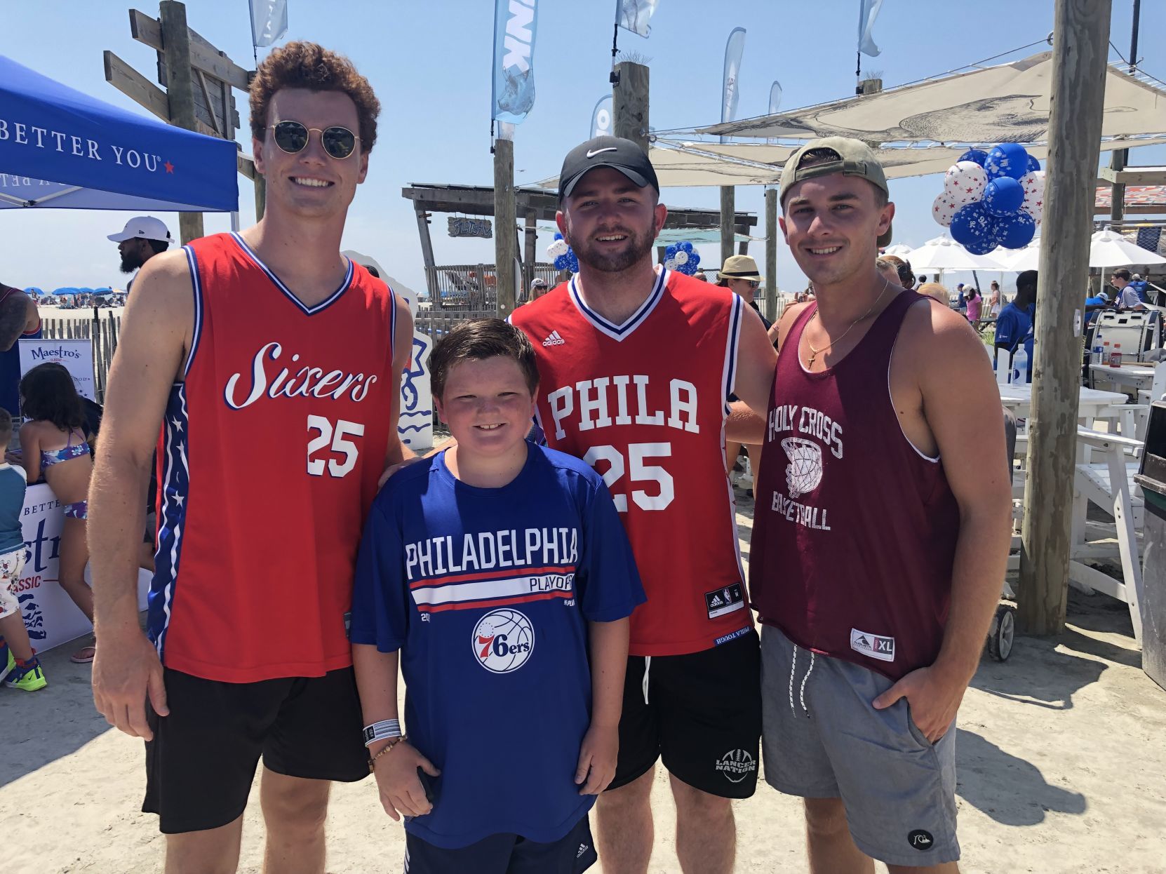 SEEN at 76ers Summer Shore Tour in Wildwood
